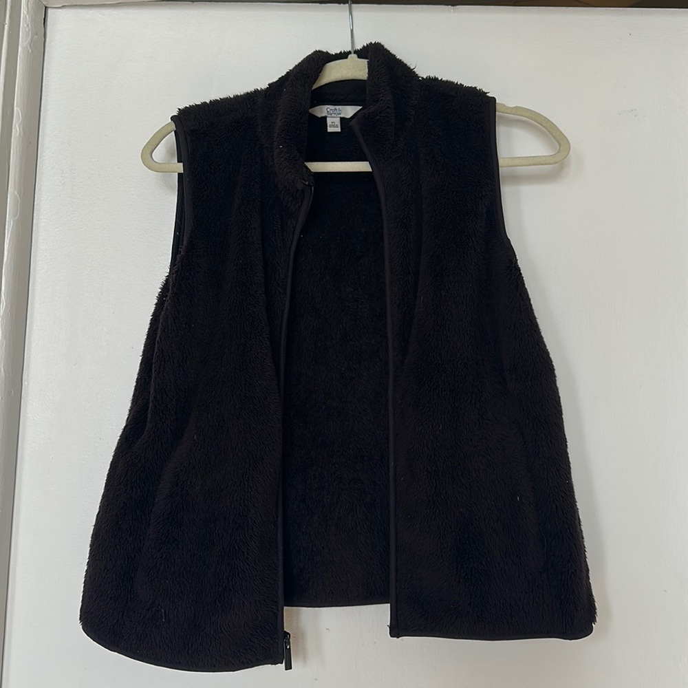 Fuzzy vest